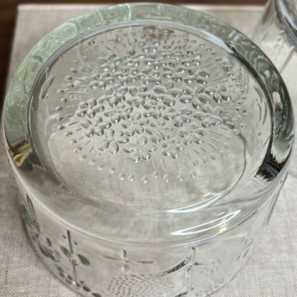 Flora Glass Fruit Bowl by Oiva Toikka for Littala Finland - Picture 6 of 7